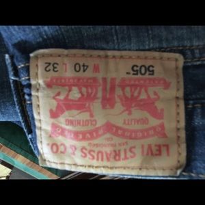 Jeans - Levis 505 size 40 x 32 Jeans - Levis 505 size 40 x 32